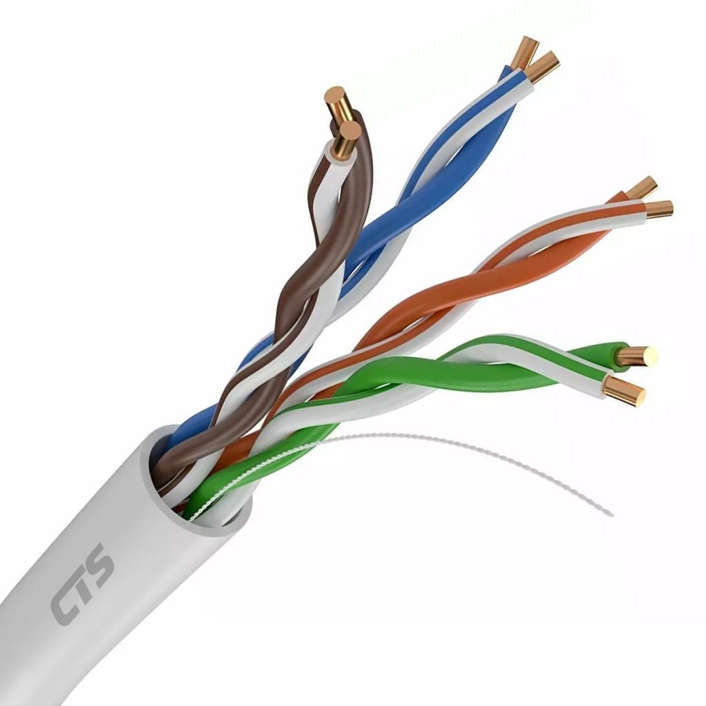 CTS Category 6 U/UTP 24 AWG PVC Cable