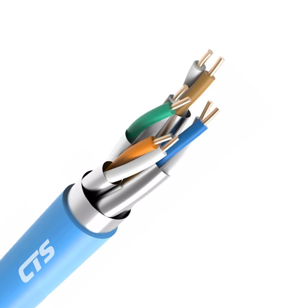 CTS Category 6A F/FTP 23 AWG LSZH Cable