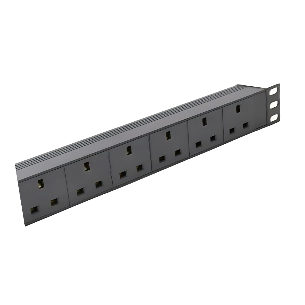 CTS PDU 6 way basic horizontal UK style