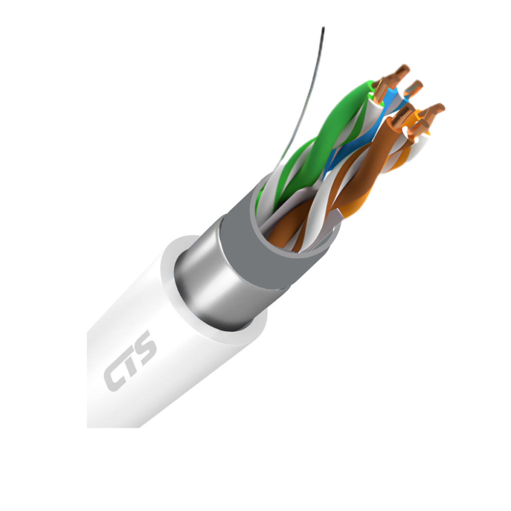 CTS Category 6 U/UTP 23 AWG Armoured Dual Jacket Cable